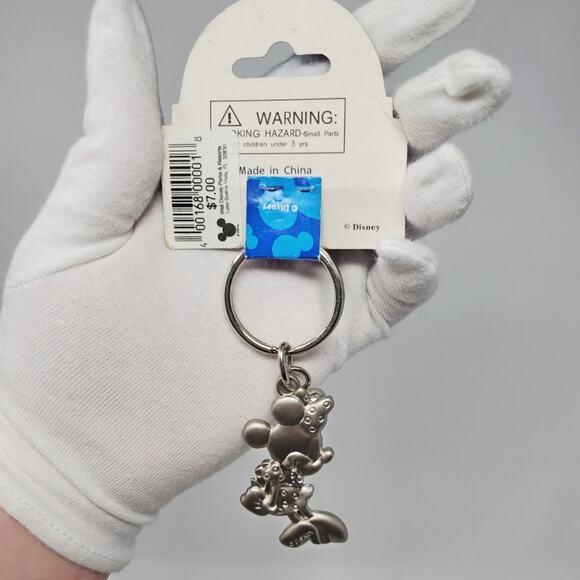 Disney Parks Minnie Mouse January Birthstone Keychain - Picture 5 of 7